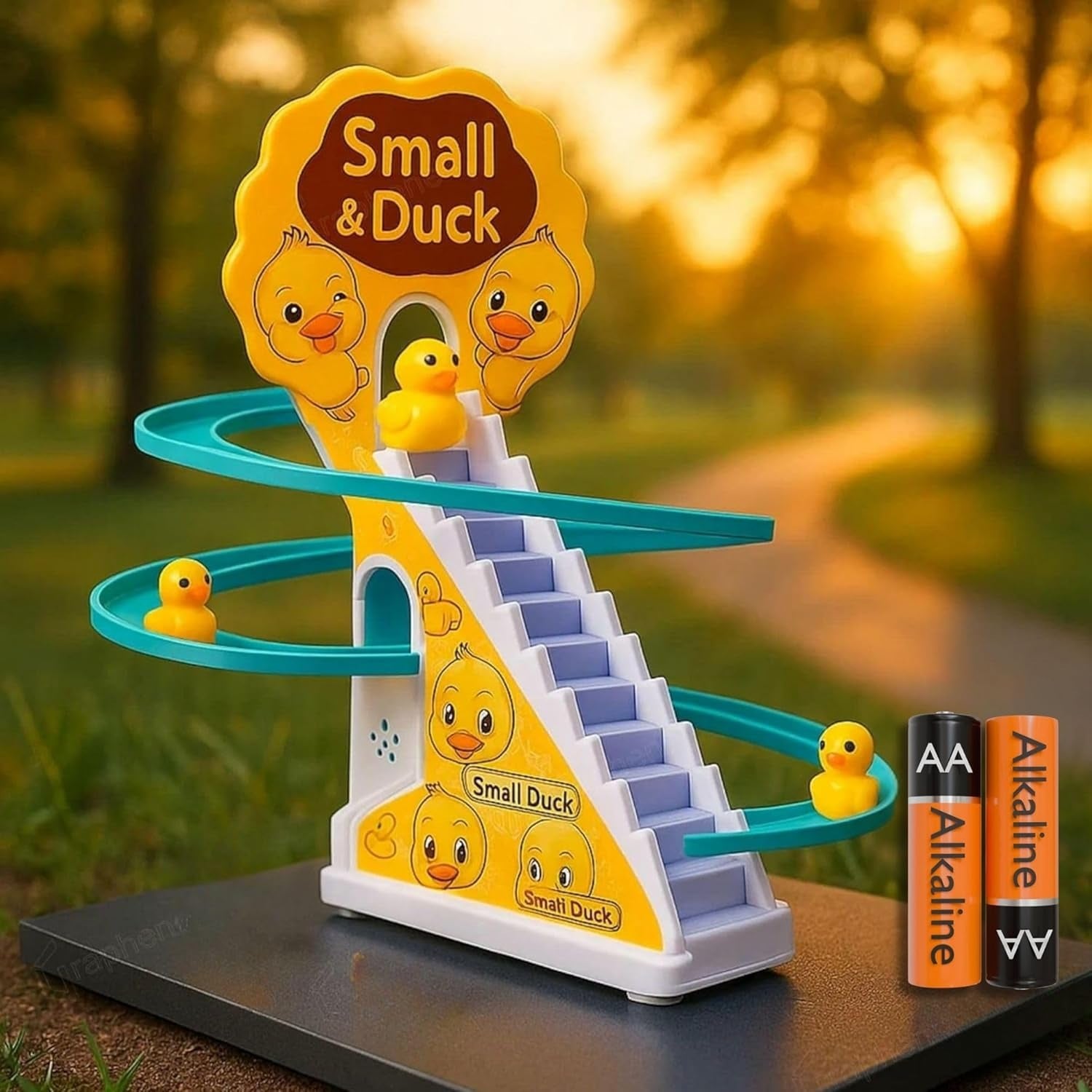 Picture of Duck Toy -Duck Slide Rollercoaster Toy Set for Kids