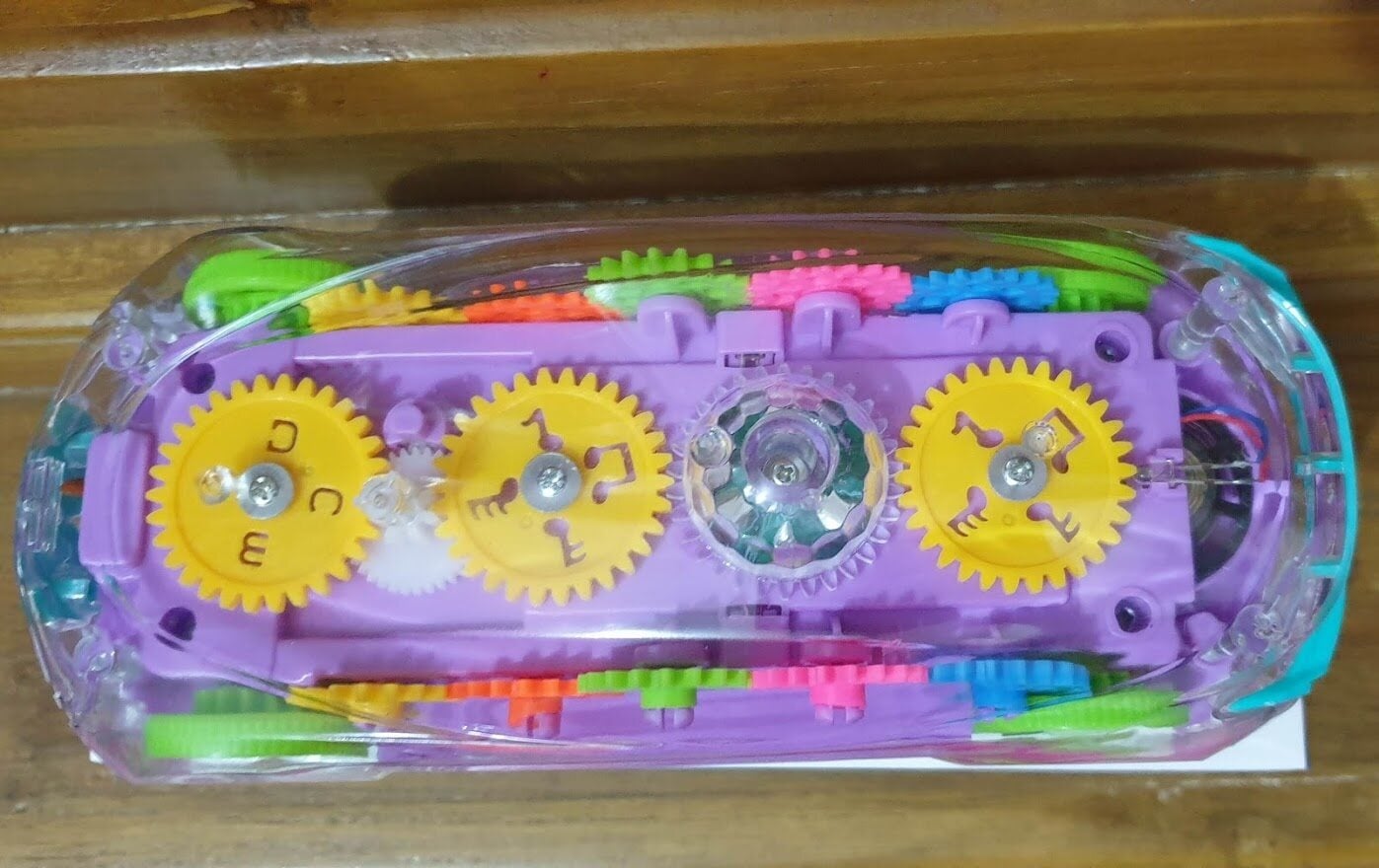 Picture of 3D Concept Racing Car Toy for Kids with 360 Degree Rotation and Gear Simulation - Mechanical Car - Multicolor
