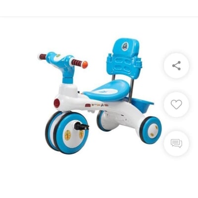 Picture of Baby Tricycle Captain - Blue