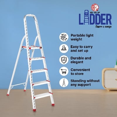 Picture of RFL House Hold Ladder 5 Step Narrow 