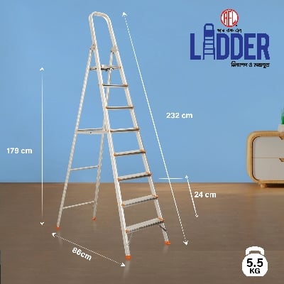 Picture of House Hold Ladder 8 Step (Narrow) 