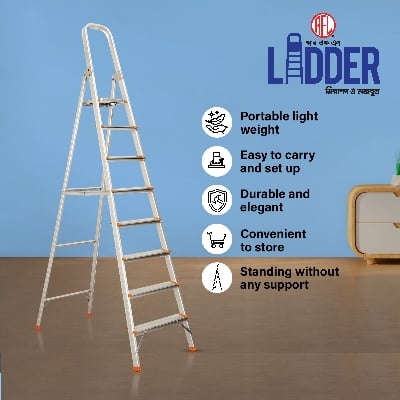 Picture of House Hold Ladder 8 Step (Narrow) 