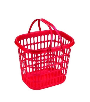 Buy Handle Laundry Basket RedOnline at Best Price