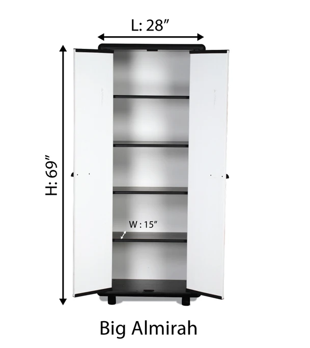Picture of Trendy PVC Big Almirah Rosy (TEST) 