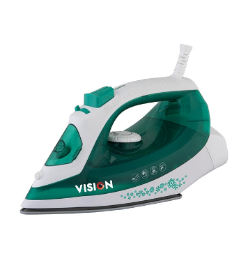 Picture of VISION Electronic Iron 1200W with Overheat and Burn Protection VIS-SEI-005 Green