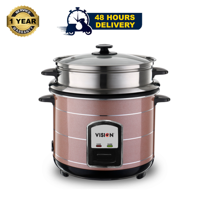 Picture of Vision Rice Cooker 3.0 Liter REL-50-05 SS Coffee (Double Pot)