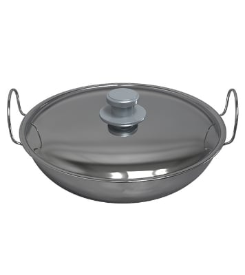 Buy Topper SS Fancy Karai With Lid- 26 CM 304 at Best Price in Bangladesh