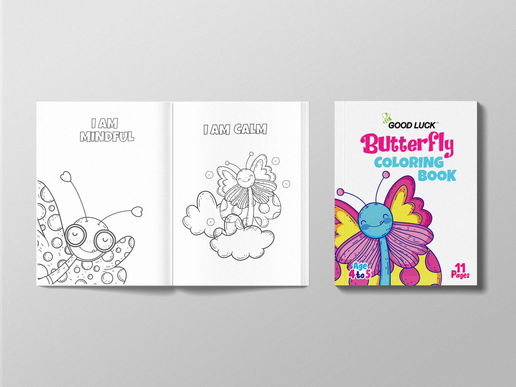 Buy GOOD LUCK coloring book Butterfly Online at Best Price In Bangladesh
