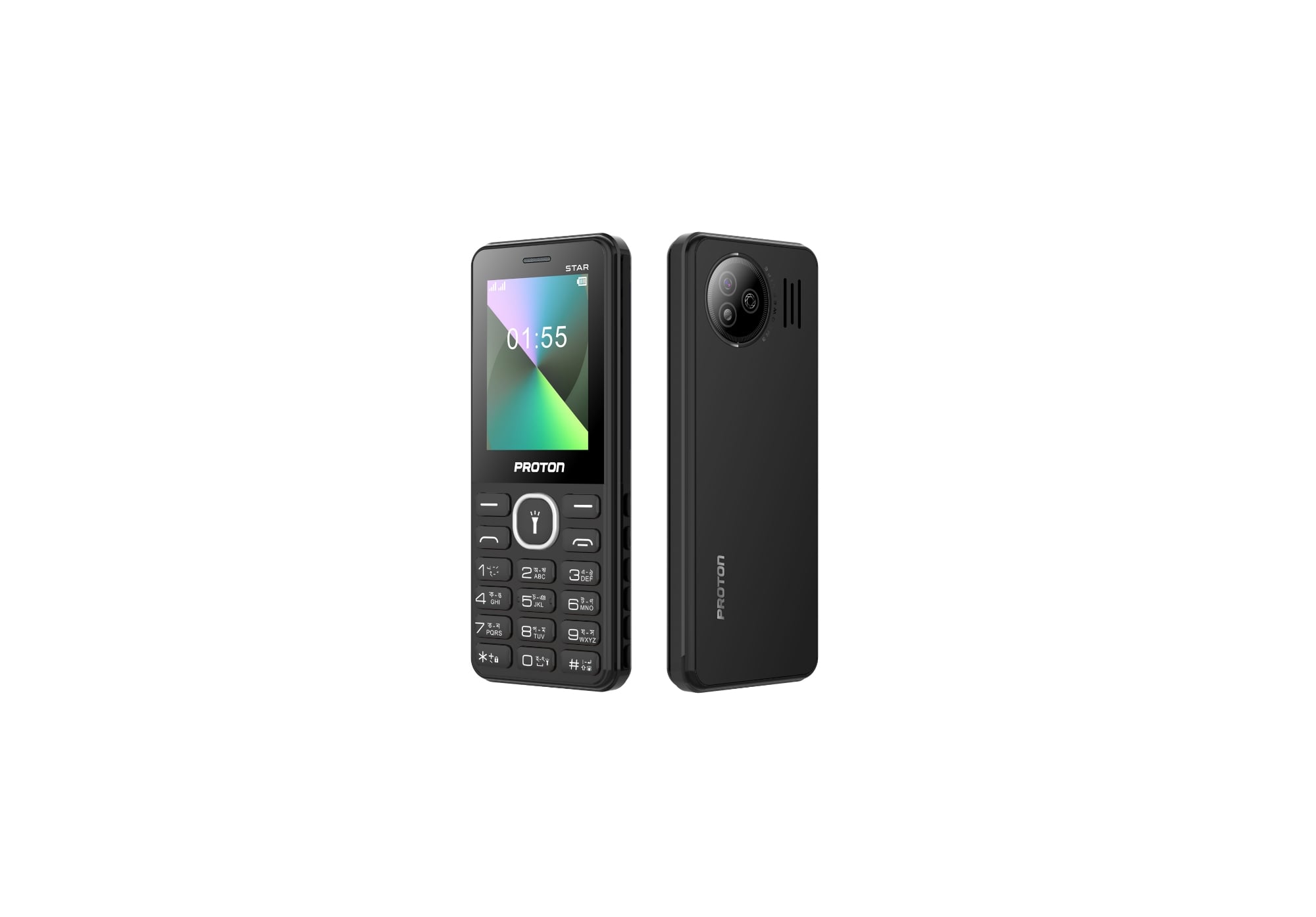 Picture of Proton Star Feature Phone with Digital Camera and 1900 mAH Battery (Multicolor)