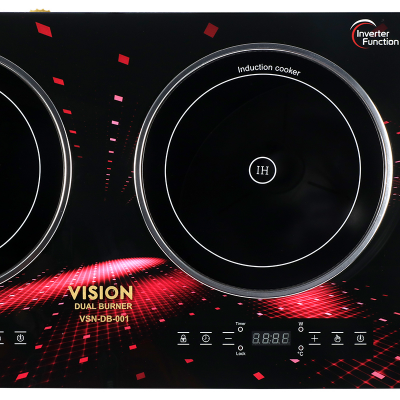 Picture of Vision Dual Burner Infrared & Induction Cooker- DB001