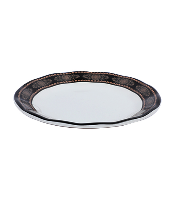 Picture of 6" Premium Meat Plate-Black gold
