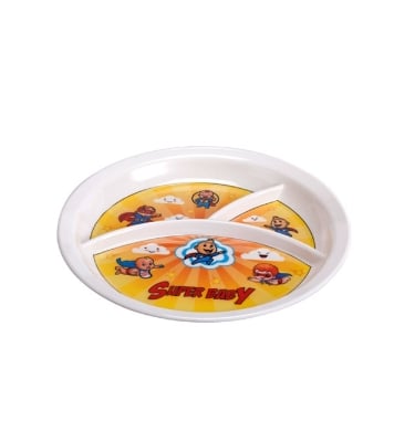 Buy Italiano 3 Section Baby Plate 10" Super Baby Online at Best Price