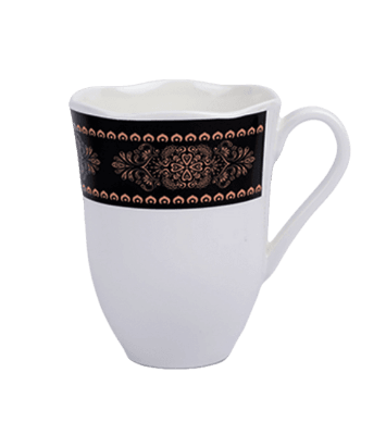Picture of Star Mug-Black gold