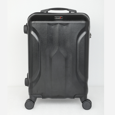 Picture of Travello Luxury Plus 20 Inch Ultra Light Weight Strong Build Quality Water-Resistant Double Caster Wheel Bigger Space Hardtop Luggage-Trolley Black