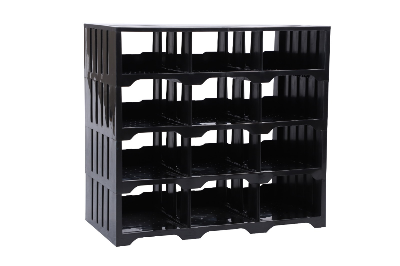 Picture of Mosque Shoe Rack 4 Step - Black