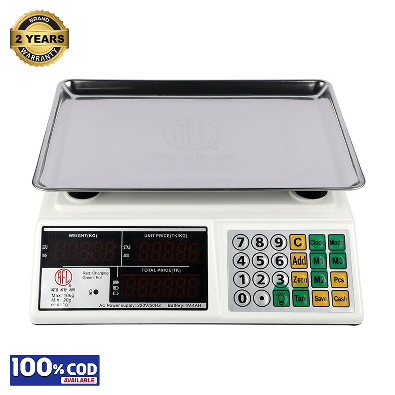 Picture of RFL Weighing Scale Table Top Scale – 40 KG