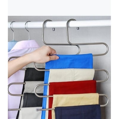 Picture of 5 layers S Shape MultiFunctional Clothes Hangers