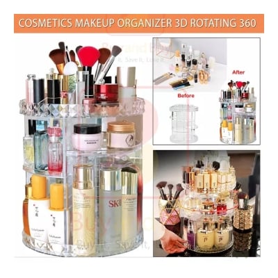 Picture of Cosmetics Makeup Organizer 3D Rotating 360