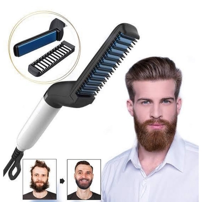Picture of Comb Men Beard and Hair Quick Straightener