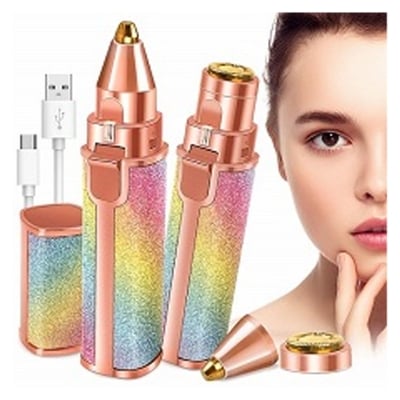 Picture of 2-in-1 Lady Shaver Flawless Eyebrow Trimmer