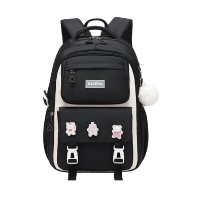Picture of Kids Backpack Children School Bags Waterproof Primary Schoolbag Book Bag (black)