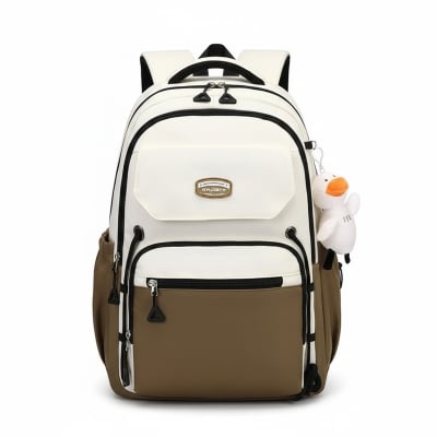 Picture of Middle School, High School, and College Students’ Schoolbags Stain-Resistant Backpacks (Brawn)