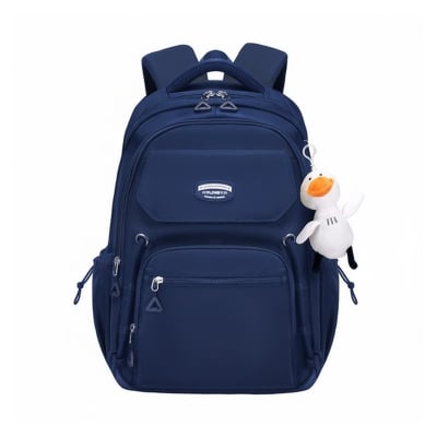 Picture of Middle School, High School, and College Students’ Schoolbags Stain-Resistant Backpacks (Royel Blue)