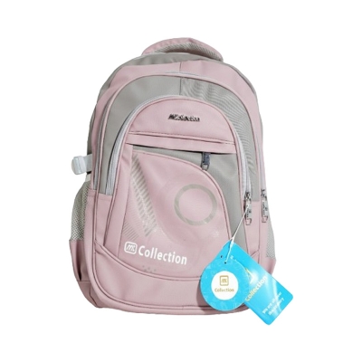Picture of Unisex Waterproof School Backpack – Lightweight (Soft Pink)