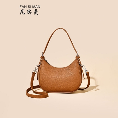 Picture of Trendy tote new style Women’s shoulder Bag (Brown)
