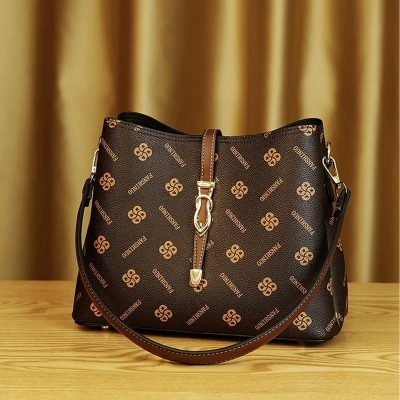 Picture of Luxury Large Capacity Bucket Shoulder Bag for Women