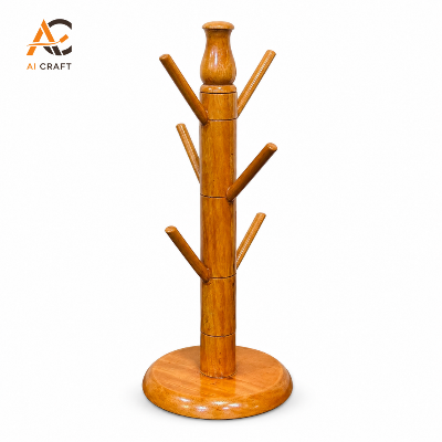 Picture of Wooden Glass Holder Stand