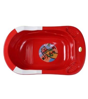 Buy Daina Baby Bath Tub Red   White Online at Best Price