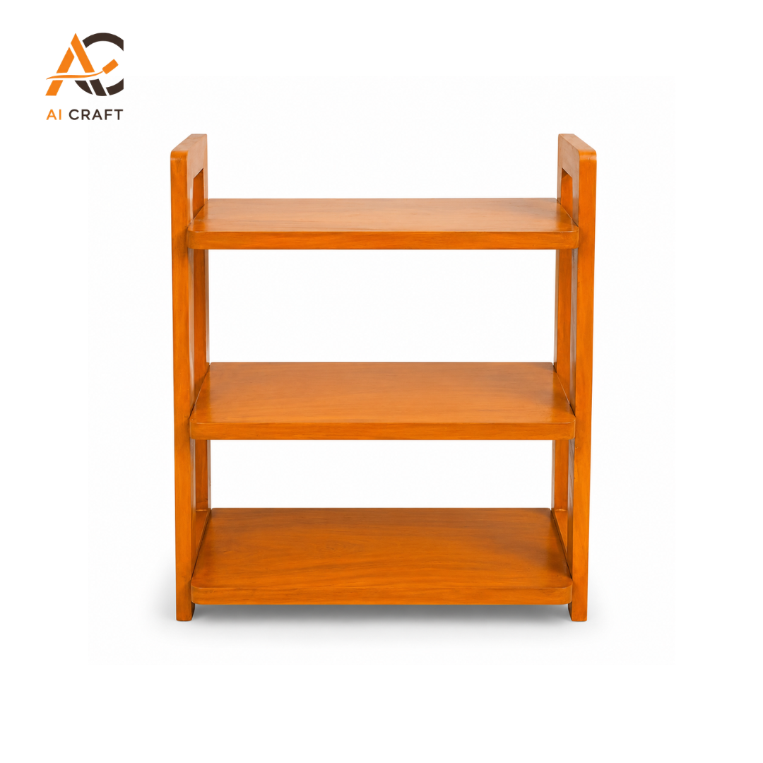 Picture of Multi-Purpose Wooden Kitchen Organizer Shelf