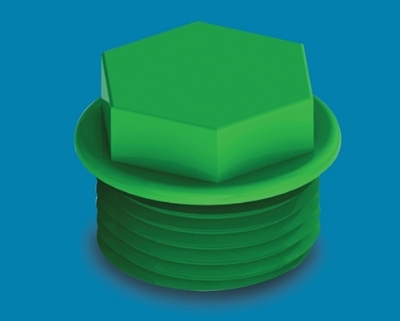 Picture of RFL uPVC Thread Plug  Cap 1'' Green