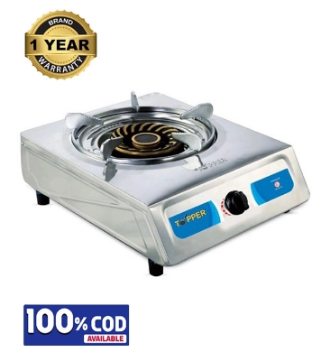 Picture of TOPPER Single Stainless Steel Auto Gas Stove LPG A-111