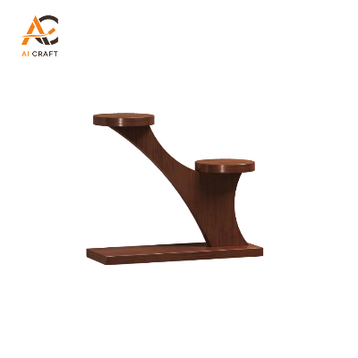 Picture of Premium Mahogany Wooden Plant Stand