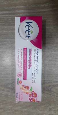 Picture of Body refreshment U.K product any time used unwanted hair removal cream used for Female- 100 ml e - Multicolor