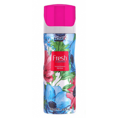 Picture of International UAE product body spray Havex Fresh for female - 200 ml