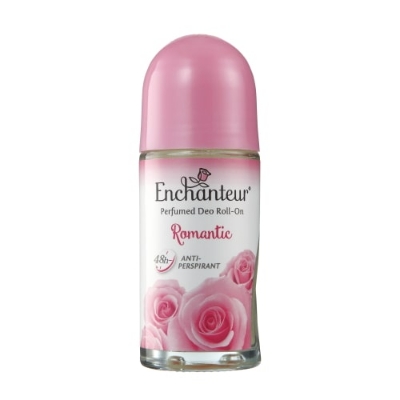 Picture of Malaysian product Deodorant roll on Romantic used for male/ female - 50 ml - Pink