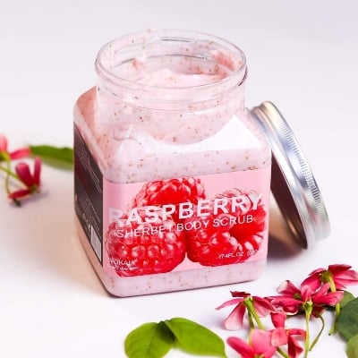 Picture of International Thailand product Wokali body scrub used for male/ female - 350 ml - Multicolor