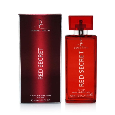 Picture of International UAE product body perfume party scent Dorall collection Dc perfume Red secret used for male - 100 ml - Red