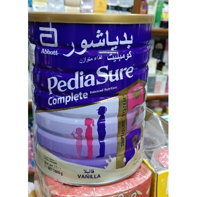 Picture of International UAE Food Item Baby milk powder pedia Sure (1 to 10 years)- 1600 gm