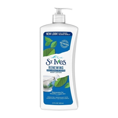 Picture of Health refreshment New Zealand product ST Ives any season used body lotion used for Male/ Female/ Baby- 621 ml