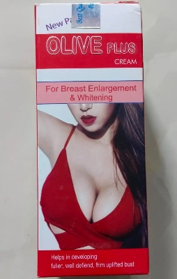Picture of Pakistani product Olive Plus Br*east cream (+) used for female - 60 ml - Multicolor