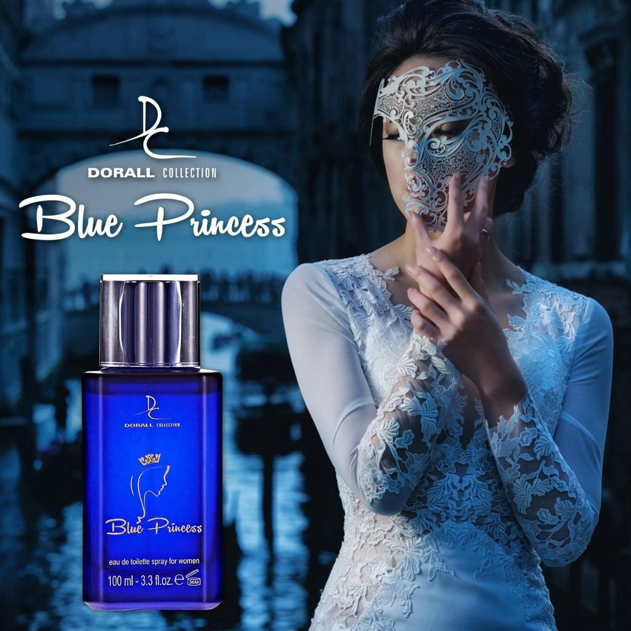 Picture of Dorall Collection DC Blue Princess For Women Perfume - 100ml