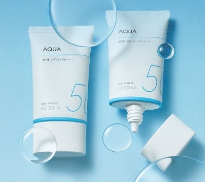 Picture of Korean Sunscreen MISSHA Aqua Sun SPF50+ PA++++ 50ml - 1 piece