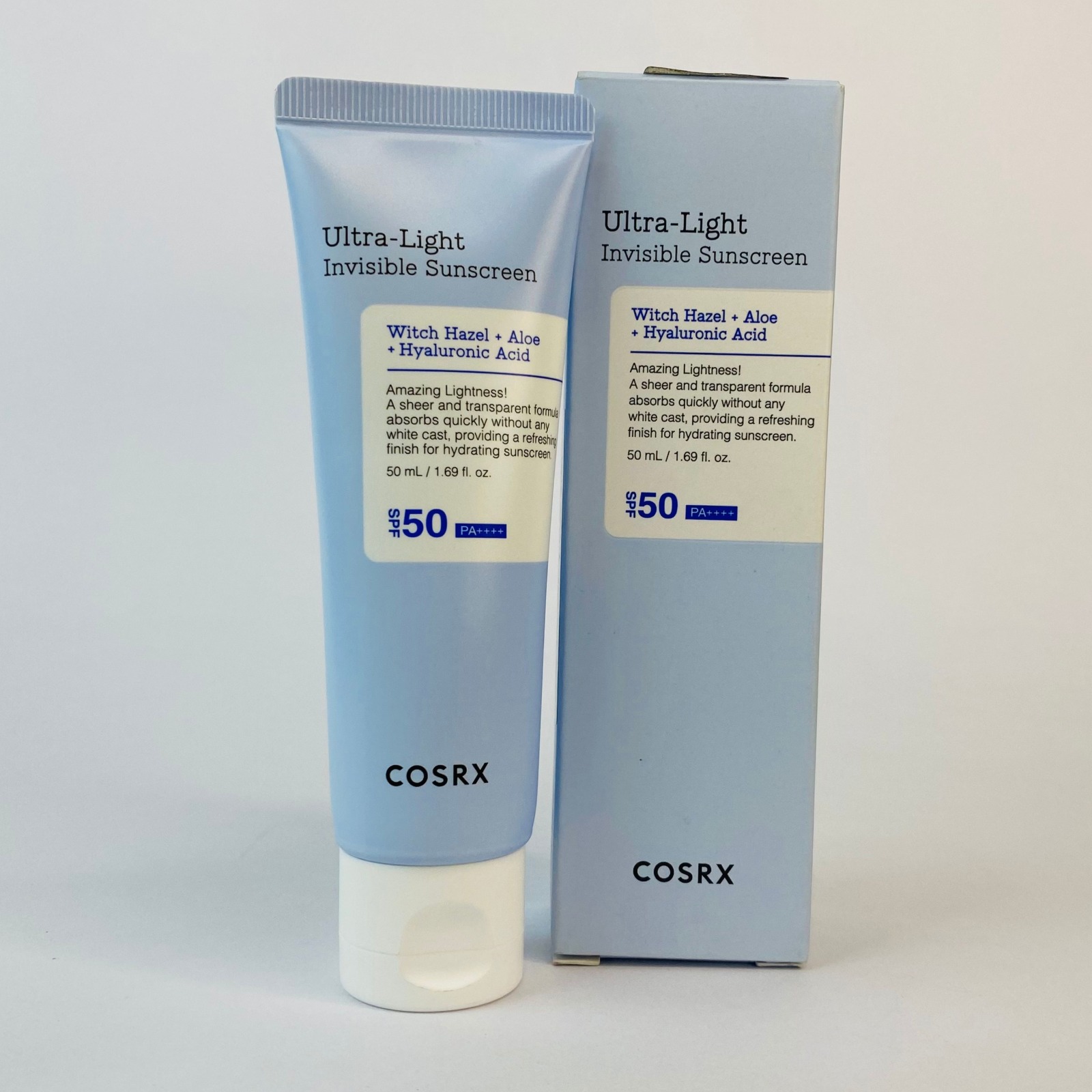 Picture of COSRX Ultra-Light Invisible Sunscreen SPF 50 PA++++ – Hydrating Korean Sunscreen