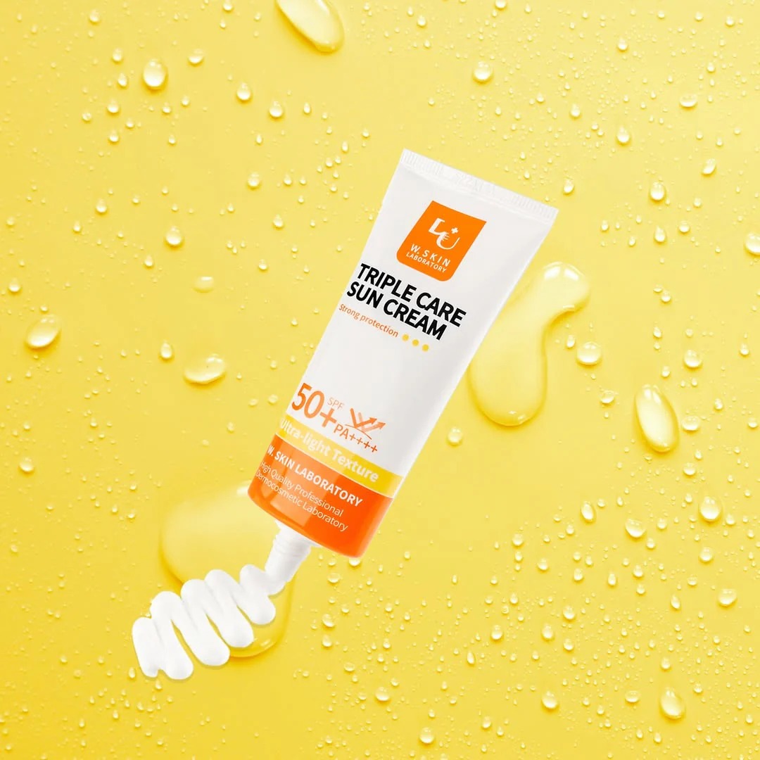 Picture of KOrean item W. Skin Laboratory Triple Care Sun Cream SPF50+ PA++++