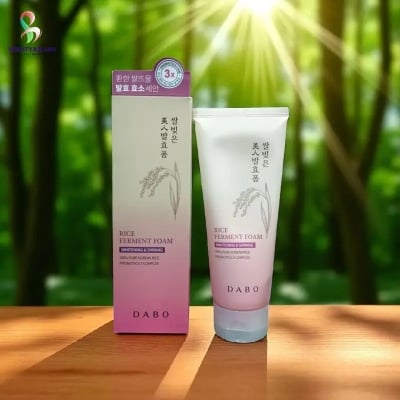 Picture of Korean DABO Rice Foam Cleansing Face Wash 180 ml - Multicolor