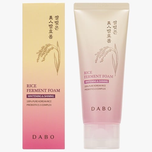 Picture of Korean DABO Rice Foam Cleansing Face Wash 180 ml - Multicolor